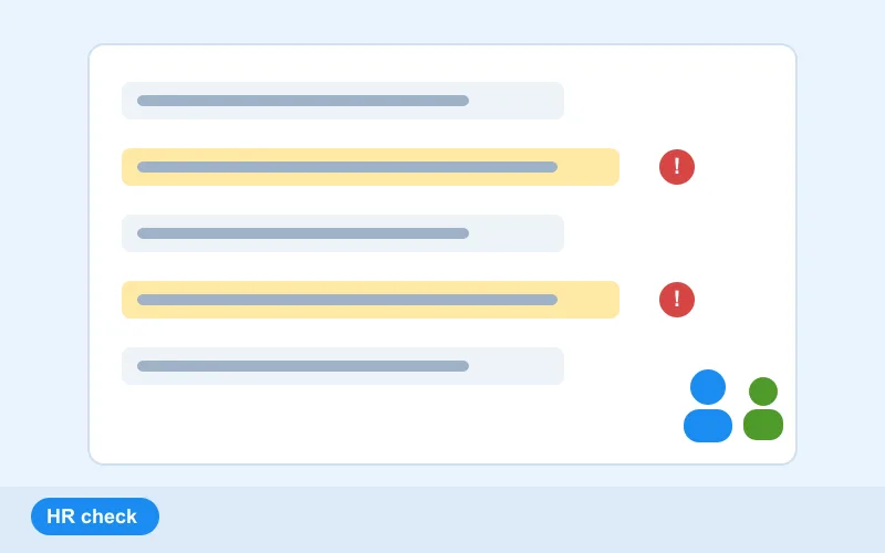 3D view of the Check the AI's work: HR level in the AI Workbench